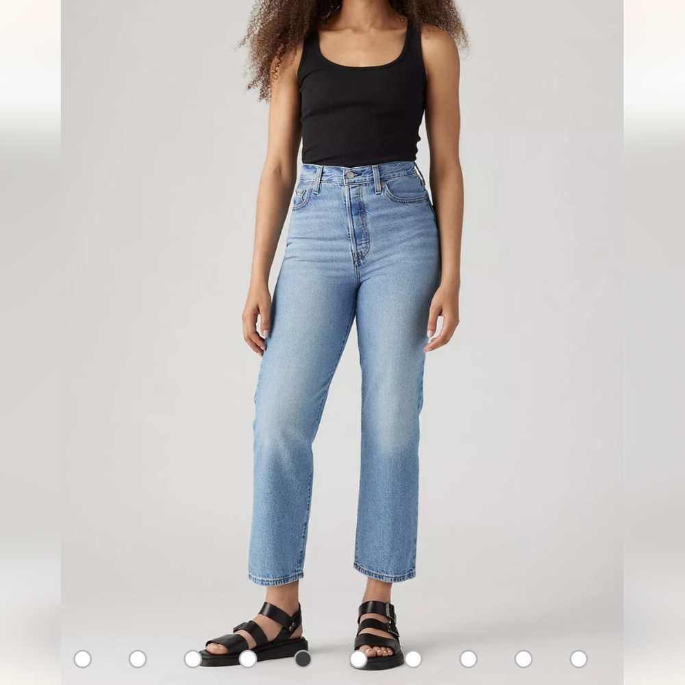 Levi's Ribcage Straight Ankle Jeans